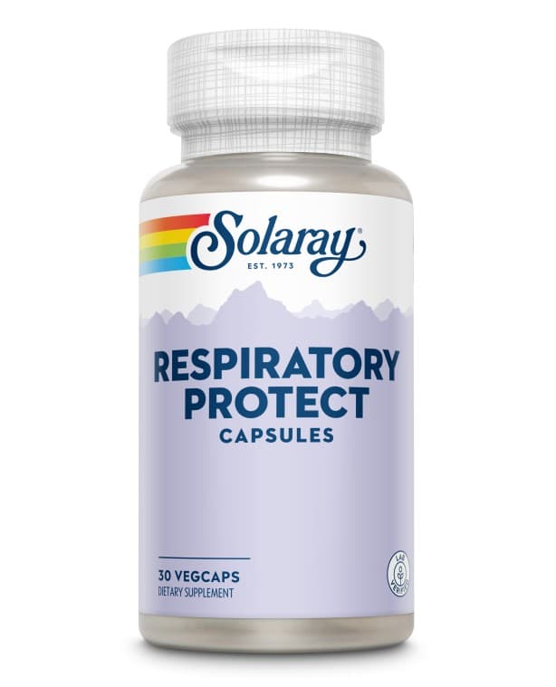 Respiratory Protect Capsules Solaray, 30 capsule, Secom
