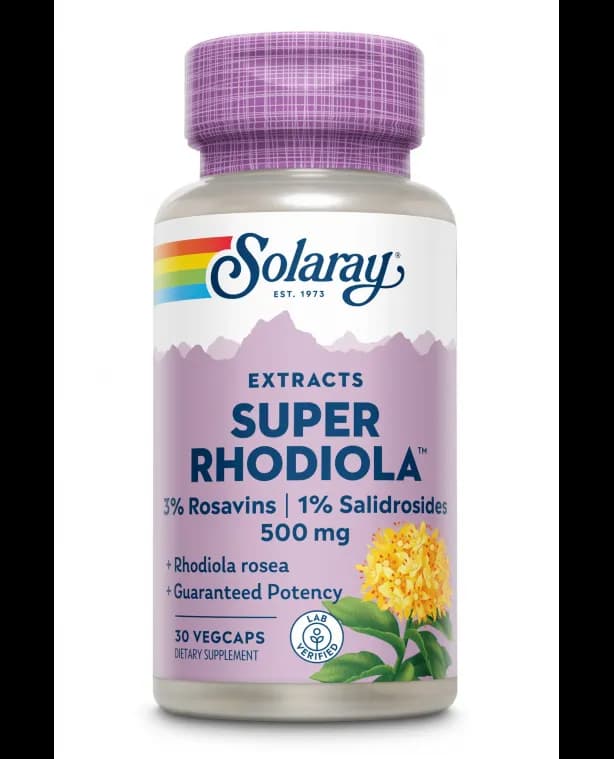 Super Rhodiola 500mg 30 caps veg
