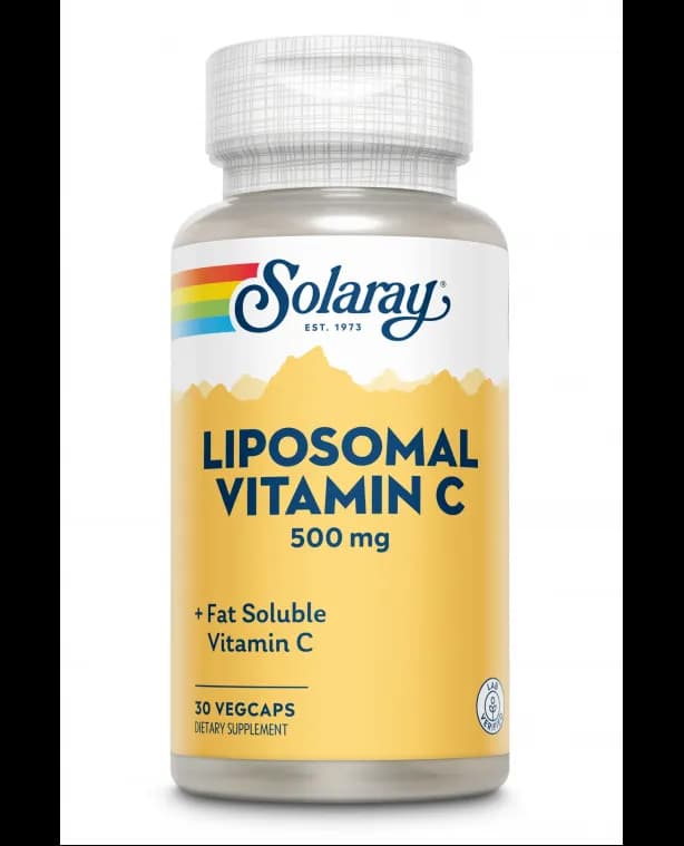 Vitamin C Liposomal 500mg 30 caps veg,Secom
