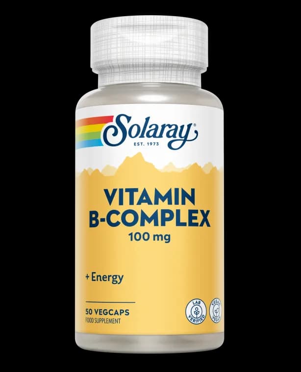 B-Complex 100 Solaray, 50 capsule, Secom