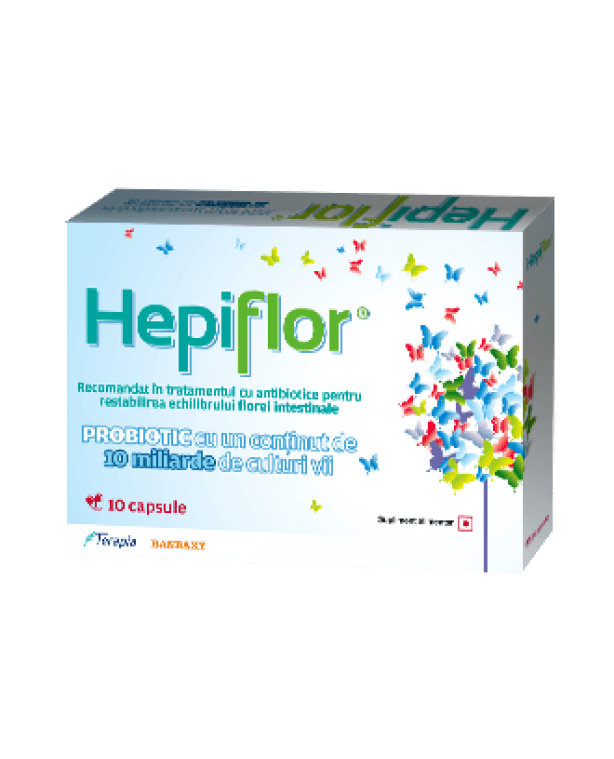 Hepiflor X 10 cps. Terapia