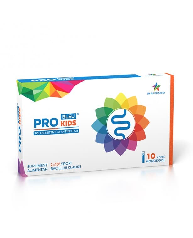 Pro Kids Bleu, 10 fiole x 5 ml, Bleu Pharma