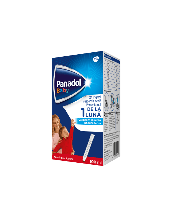 Panadol Baby  susp. orala 120mg/5ml