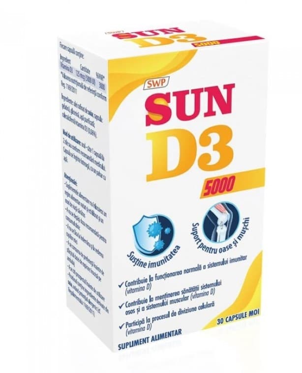 Sun D3 5000 UI 30cps Sun Wave Pharma