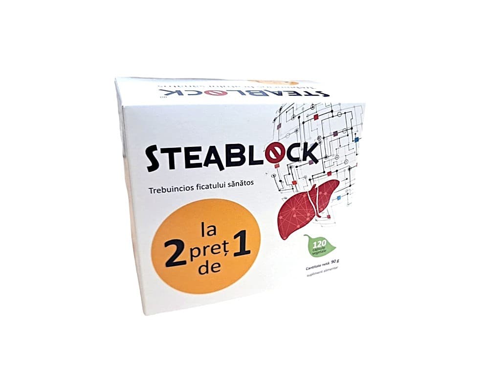 Steablock 60 caps. 1+1 Oferta Hyllan