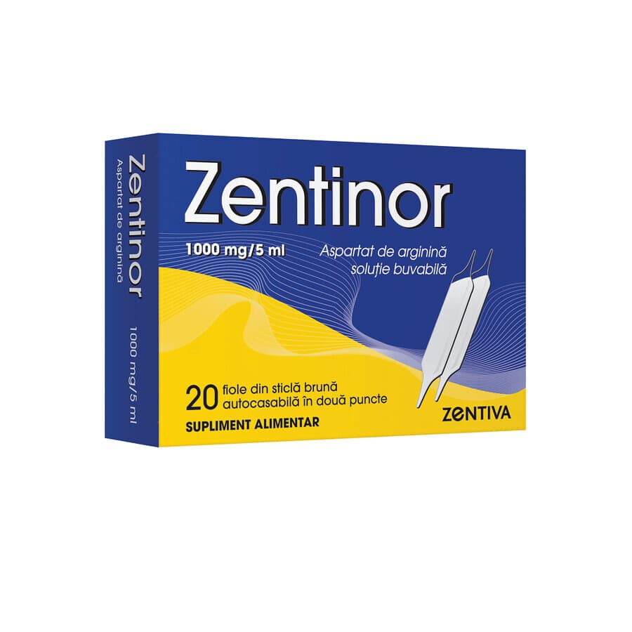 Zentinor 1g Solutie Buvabila 20 fiole