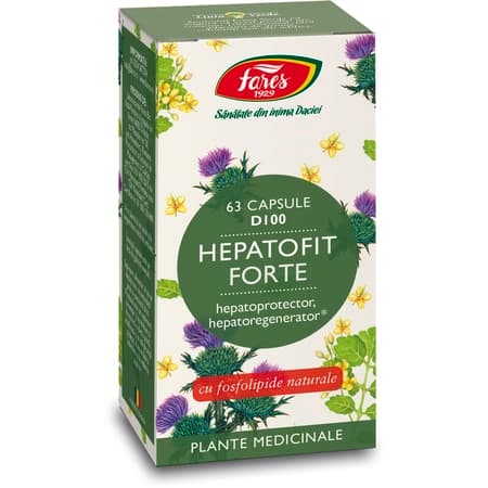 Hepatofit Forte 63 capsule, Fares