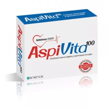 Aspivita 100 mg 30 capsule, Sanience