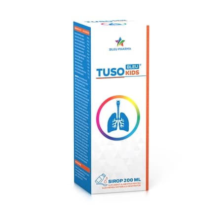 Tuso Kids Bleu, 200 ml, Bleu Pharma