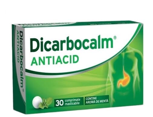 Dicarbocalm x 30 comprimate masticabile