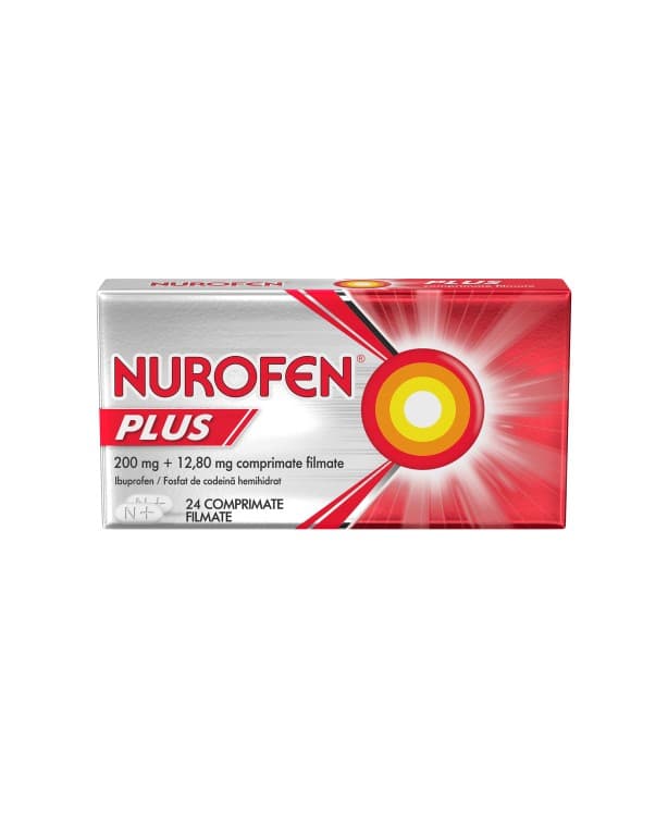 Nurofen Plus, 24 comprimate filmate