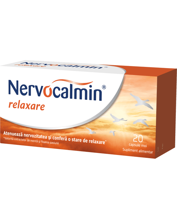 Nervocalmin relaxare x 20 capsule moi