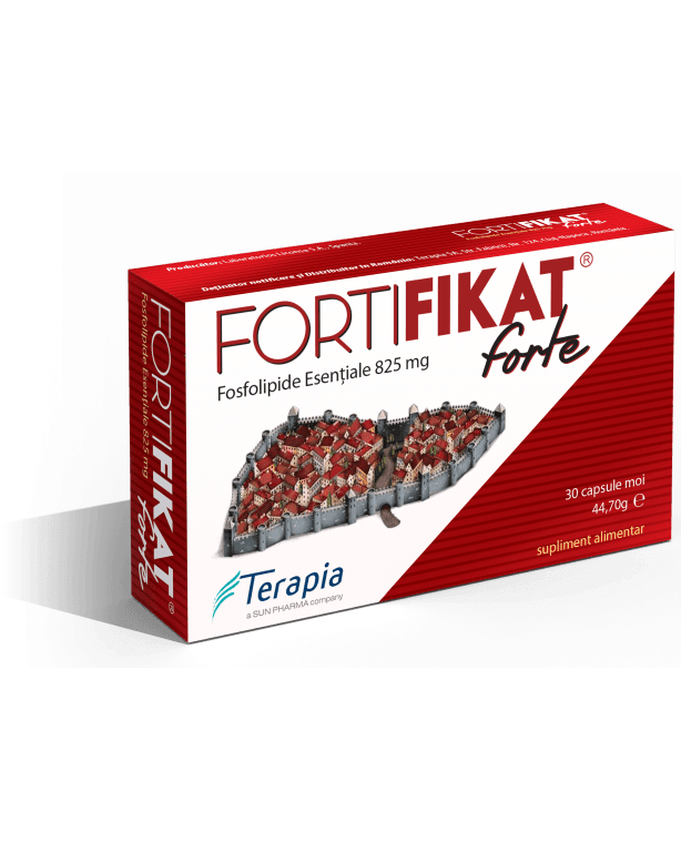 Fortifikat Forte, 825 mg, 30 capsule, Terapia