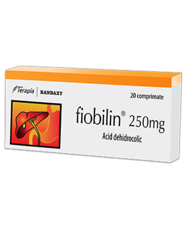 Fiobilin 250 mg x 20 compr. 250mg Terapia SA