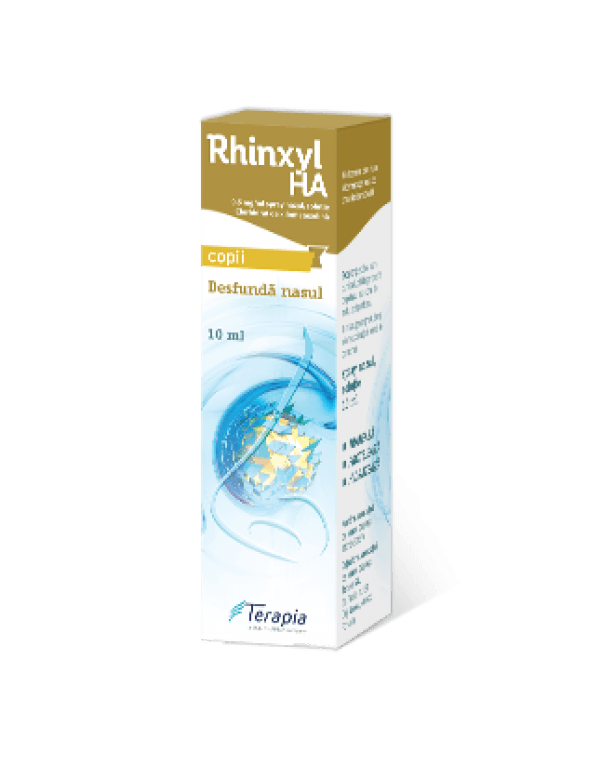 Rhinxyl HA 0,5 mg/ml x 1 spray naz.,sol. 0,5mg/ml Terapia S A