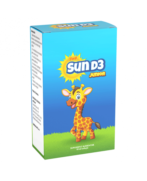 Sun D3 Junior picaturi Sun Wave Pharma