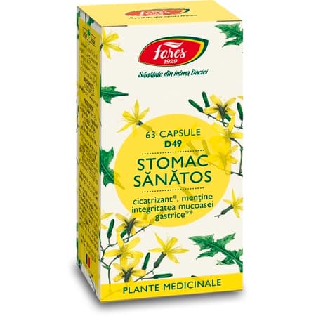Stomac sanatos, 63 caps., Fares