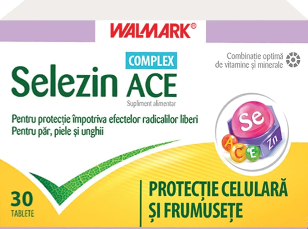 Selezin A+C+E 30 compr. Walmark