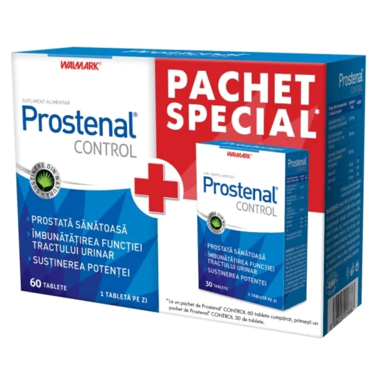 Prostenal Control Pachet Convenabil 60+30 capsule Walmark