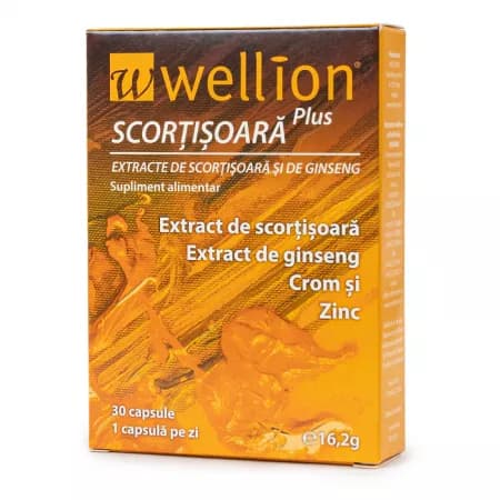 Wellion Scortisoara Plus 30 capsule